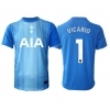 Camisa de Futebol Tottenham Hotspur Guglielmo Vicario #1 Goleiro Equipamento Secundário 2025-26 Manga Curta Camisa de Futebol Tottenham Hotspur Guglielmo Vicario #1 Goleiro Equipamento Secundário 2025-26 Manga Curta